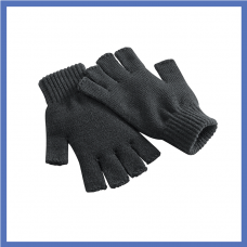 Charcoal Fingerless Gloves