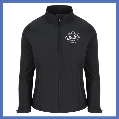 Ladies Black Soft Shell Jacket