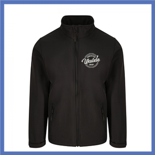 Mens Black Soft Shell Jacket