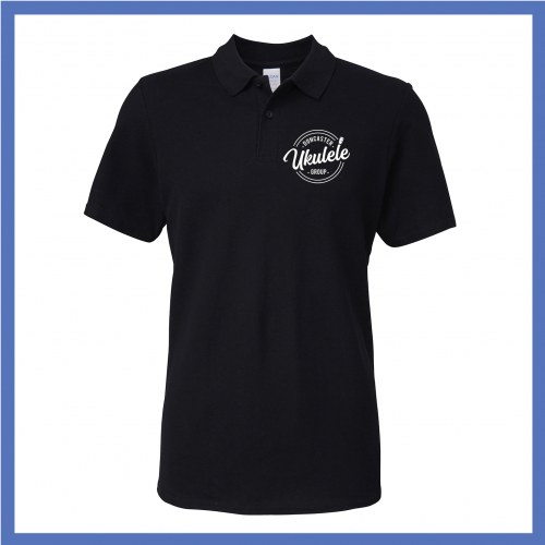 Mens Black Polo Shirt 