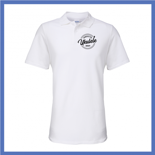 Mens White Polo Shirt 